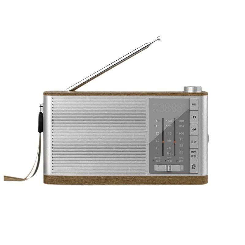 

T-58 new full band radio portable for the elderly retro bluetooth card semiconductor