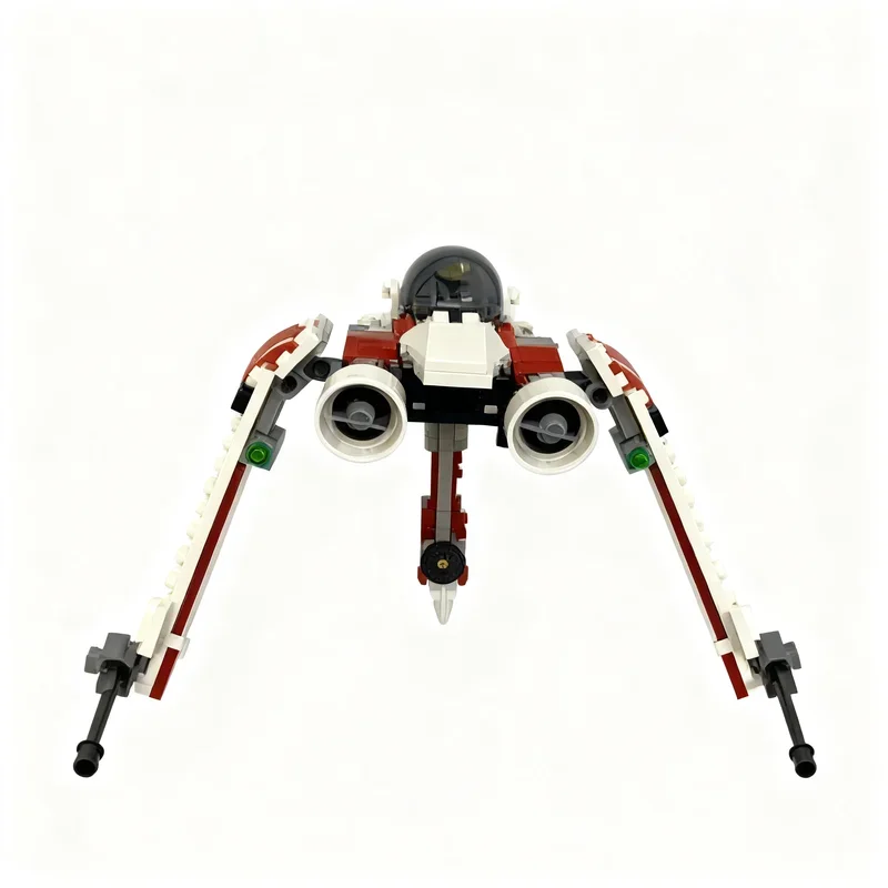 NEW 186PCS Star Battle Movie V 19 Torrent Space Fighter Model DIY Creative Display Assembly Building Blocks Birthday Gift 75388 - view 5