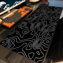 대형 게임용 마우스 패드 XXL Strata 액체 데스크 매트 미끄럼 방지 고무 게임 마우스 매트 컴퓨터 키보드 매트 패드 큰 마우스 패드 게이머
