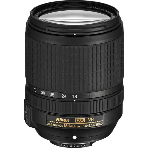 Nikon AF-S DX NIKKOR 18-140mm f/3.5-5.6G ED VR Lens For Nikon Cameras