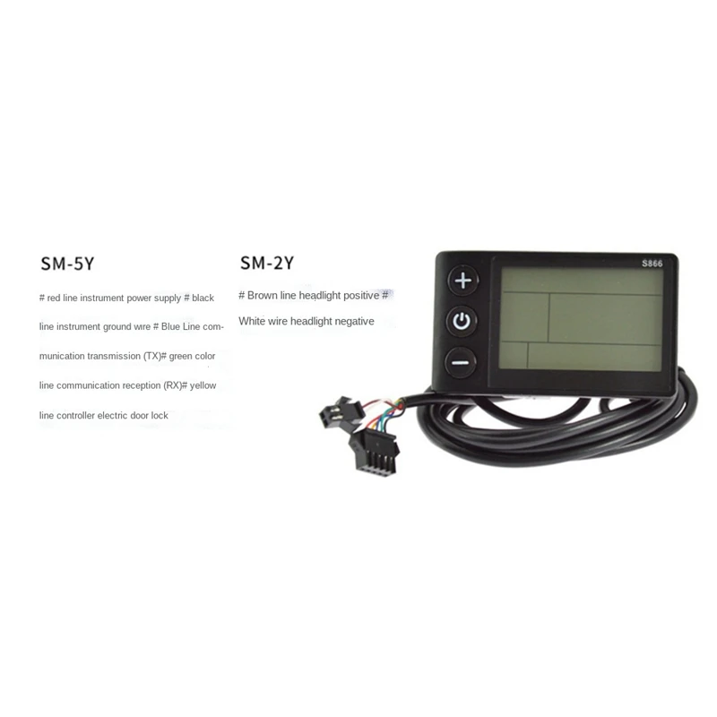 Controller 1000W Work With S866 Display Controller 36V - 60V For Electric Bike Motor 1000W