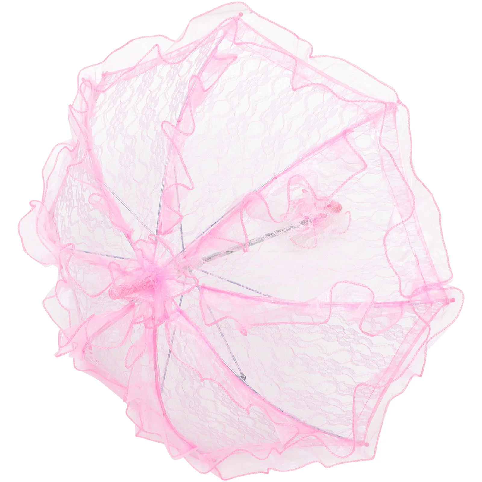 

Lace Umbrella Bridal Bride Umbrellas for Wedding Weddings Fancy Women Table Cute Decoration
