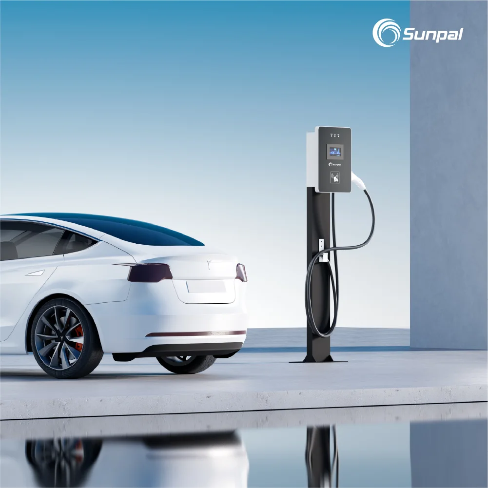 Caricabatteria da auto Sunpal Ev stazione di ricarica per veicoli elettrici 4KW 5KW 11KW 22KW Dc Gbt Ccs2 con pistola a scarica