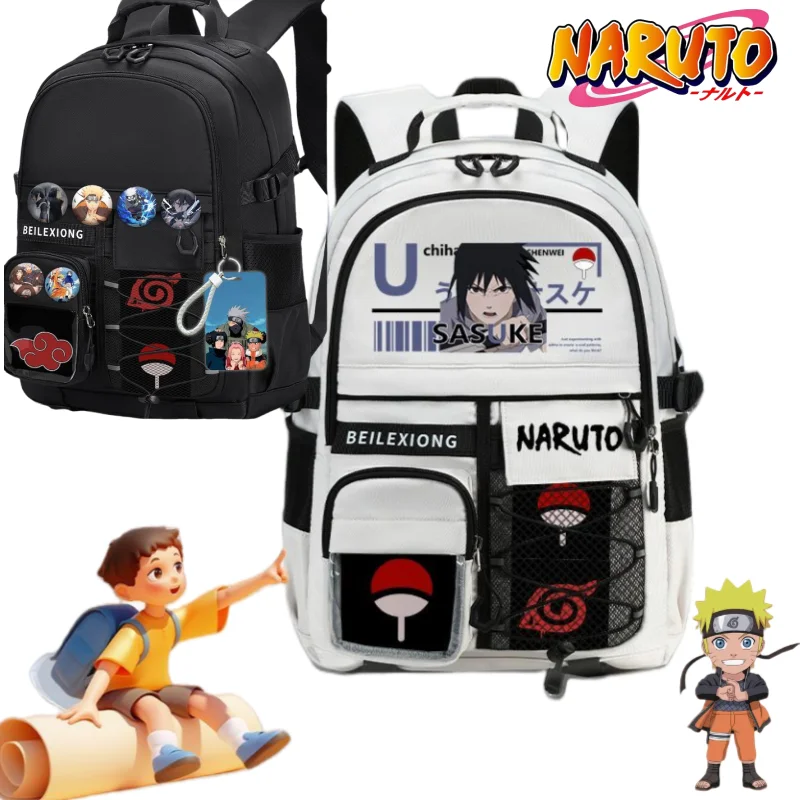

Naruto anime two-dimensional personality cool large capacity student backpack creative handsome lightweight waterproof backpack