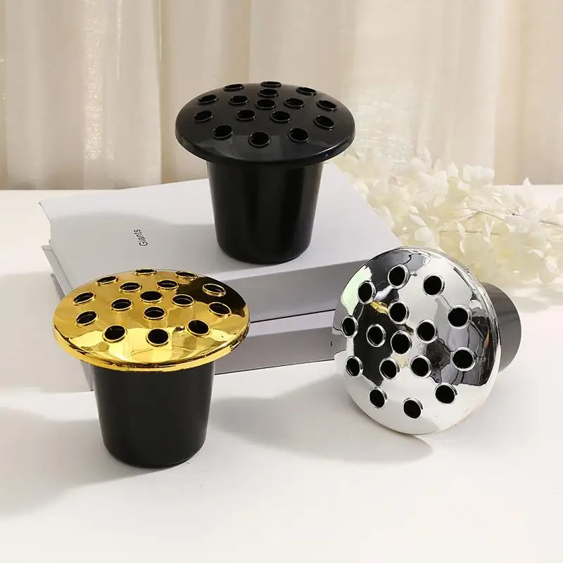 (New)2pcs Graveyard Flower Pot, Memorial Grave Vase, Graveyard Decoration, Short-Legged Pot, Indoor/Outdoor Planter