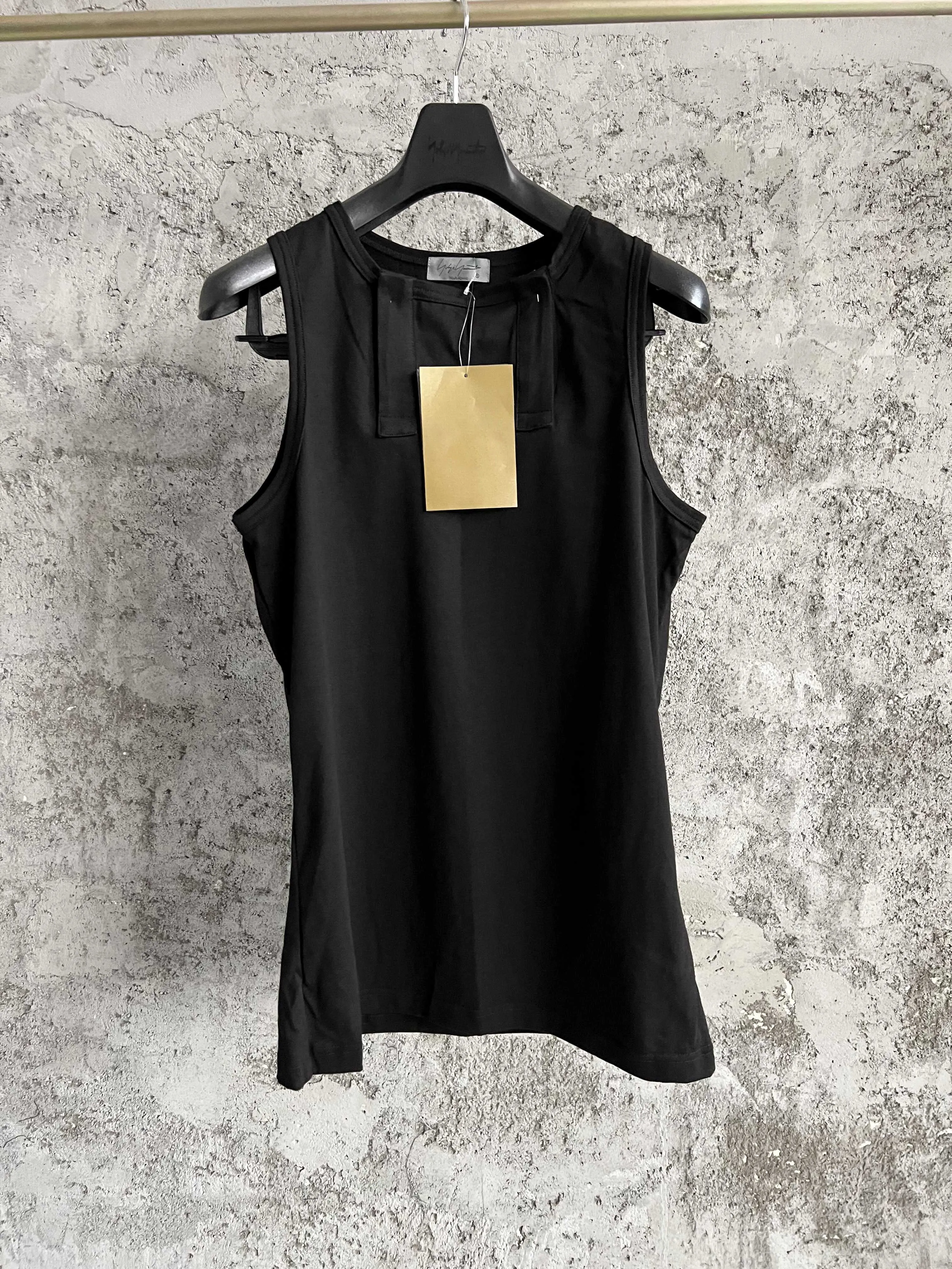 Zipper tank wide-shoulder large vest, pure cotton sleeveless T-shirt, fitness and fashionable inner layer, casual