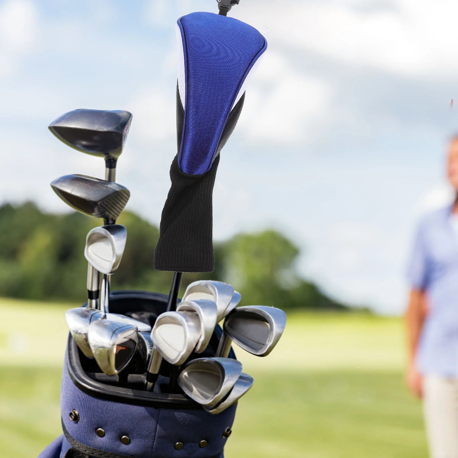 

1Set Golfs Club Protective Sleeve Durable Premium Head Cover Professional Putter Cover Scratch Protection Portable Sports