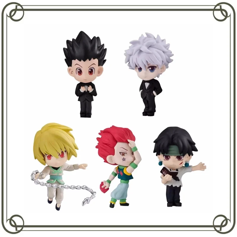 

Bandai Anime Hunter×Hunter Figures GON·FREECSS Killua Zoldyck Kurapika Hisoka Candy Toy Action Figure Model Kids Toy