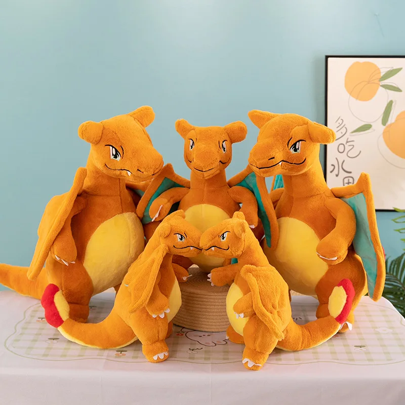 

Pokemon Charizard Plush Dolls Kawaii Animal Plush Large Toys 40/80cm Pokémon Plush Stuffed Pillow Christmas Gifts for Childrens