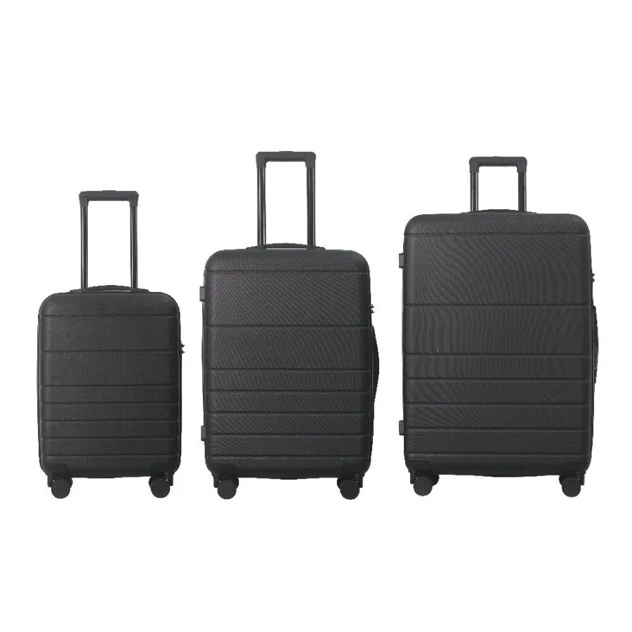 

Luggage Sets ABS Hardshell 3pcs Luggage Lightweight Durable Suitcase sets Spinner Wheels Suitcase with TSA Lock 20''24''28'' Av