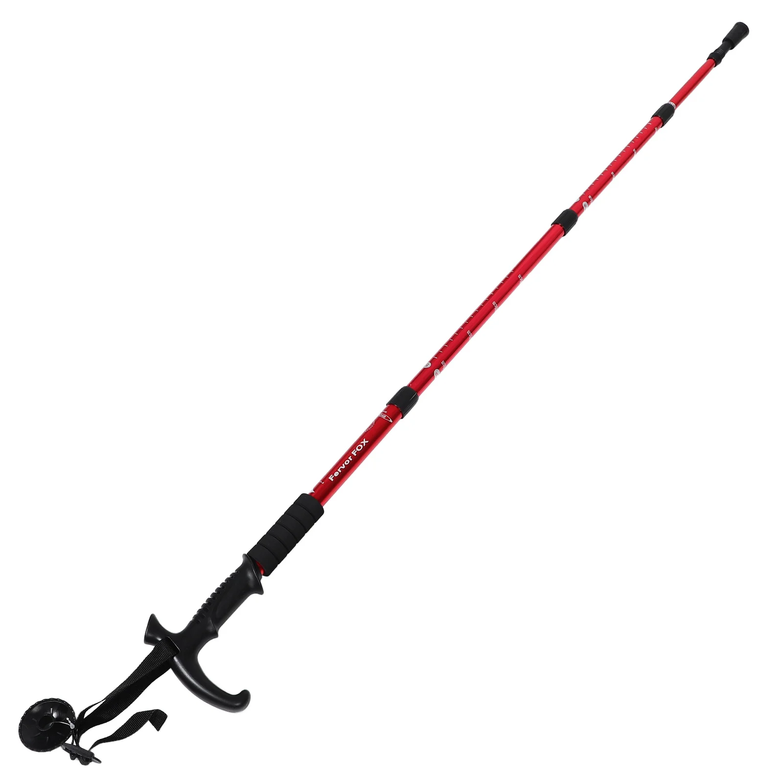 

Adjustable Trekking Poles Collapsible Hiking Walking Sticks Lightweight Shock Absorption For Outdoor Mountain Climbing