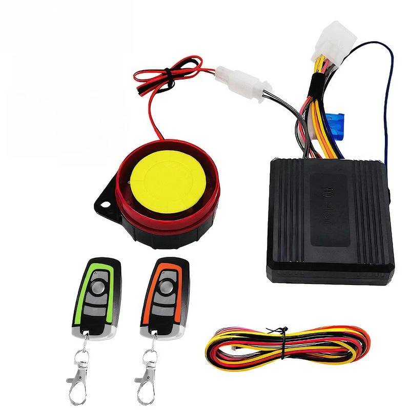 

Motorcycle Anti-theft Alarm with Remote Control Remote Start Ignition Alarm System