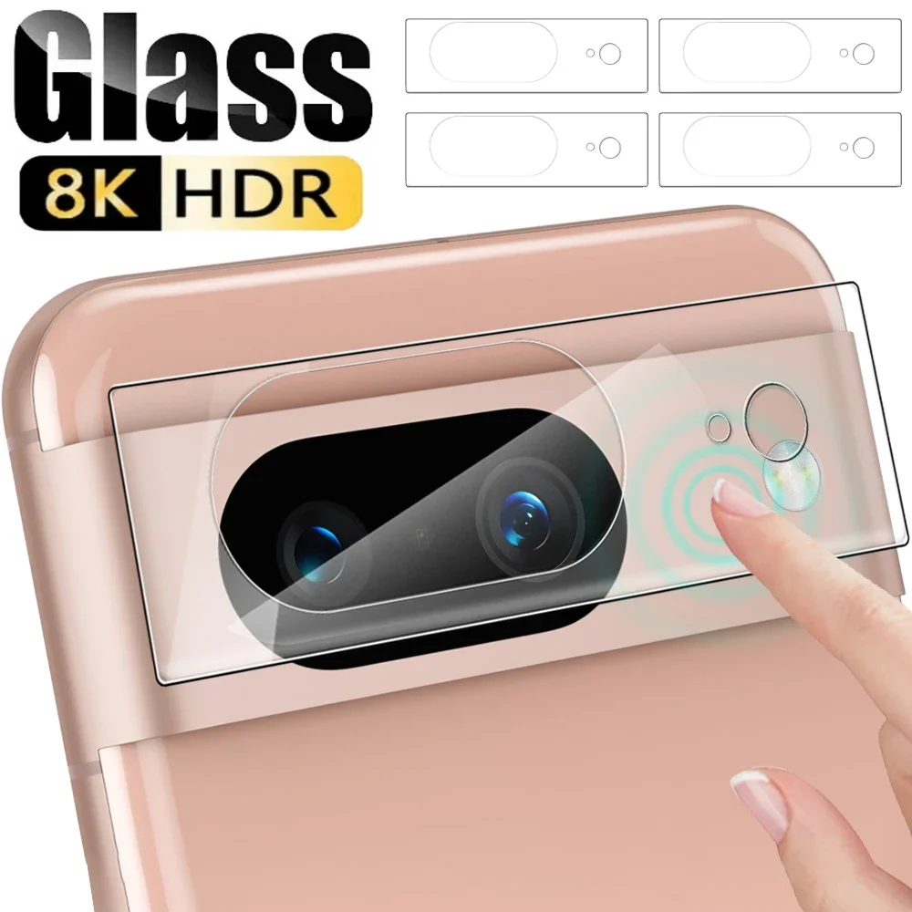 5/3/1PCS 9H Camera Protectors Tempered Glass Lens Films for Googel Pixel 9 Pro XL 8 7 Pro 6A HD Clear Lens Protective Cover