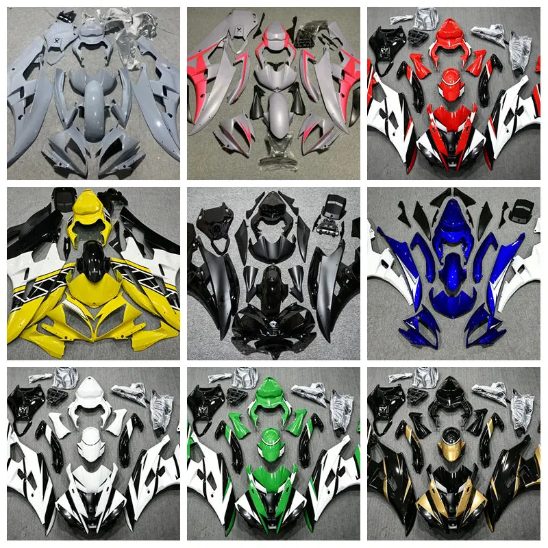 Suitable for Yamaha R6 2006 and 2007 motorcycle. Complete set of rectifier cover accessories for modification. Customizable.