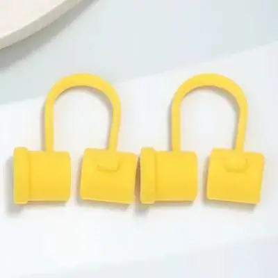 

30pcs Silicone Covers Cute Reusable Drinking Protectors Cartoon Shaped Cover For Family Party Picnic Bright Color Easy