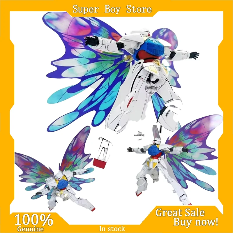 HG 1:144 Turn Inverted Wings of Light Moonlight Butterfly Special Effect Ornament Action Figure Display Bracket Toy for Boys