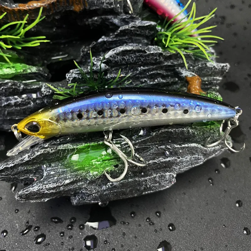 BILLINGS 1 Stück Sinkender Salzwasser-Angelköder 9cm/26,3g Weitwurf-Leuchtköder für Schwarzbarsch und Barsch – Detail 31