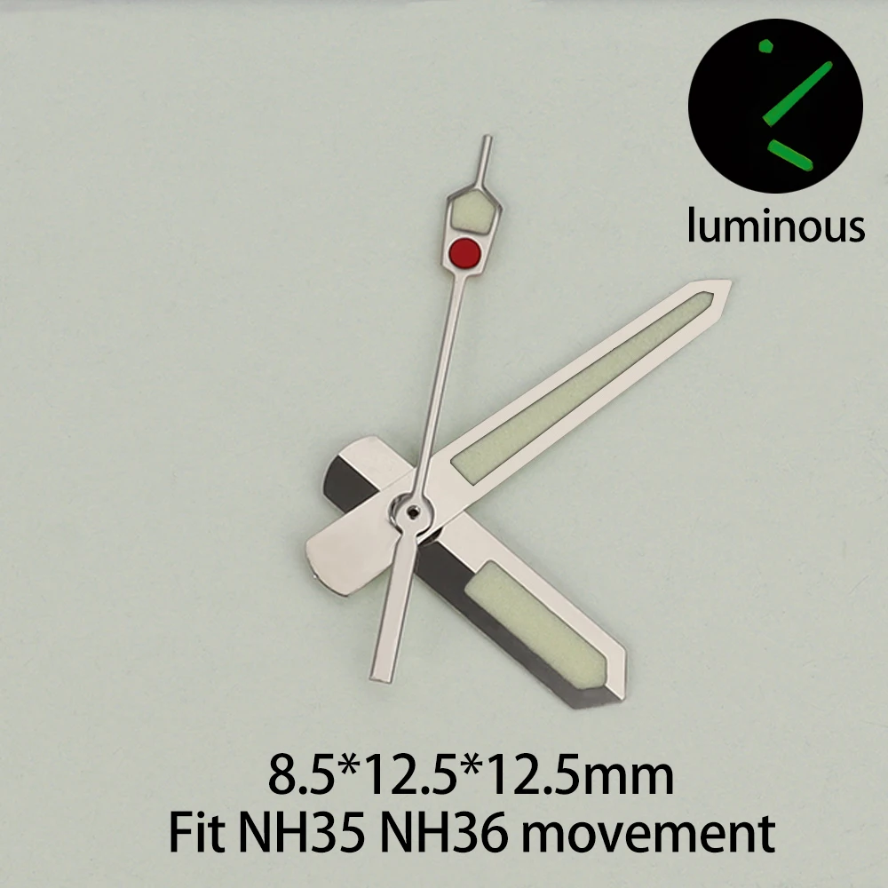 

Watch Hands Green Luminous NH35 Pointer For NH35 NH36 4R35 4R36 Automatic Movement Watch Replacement Modified Parts Tuna Hands