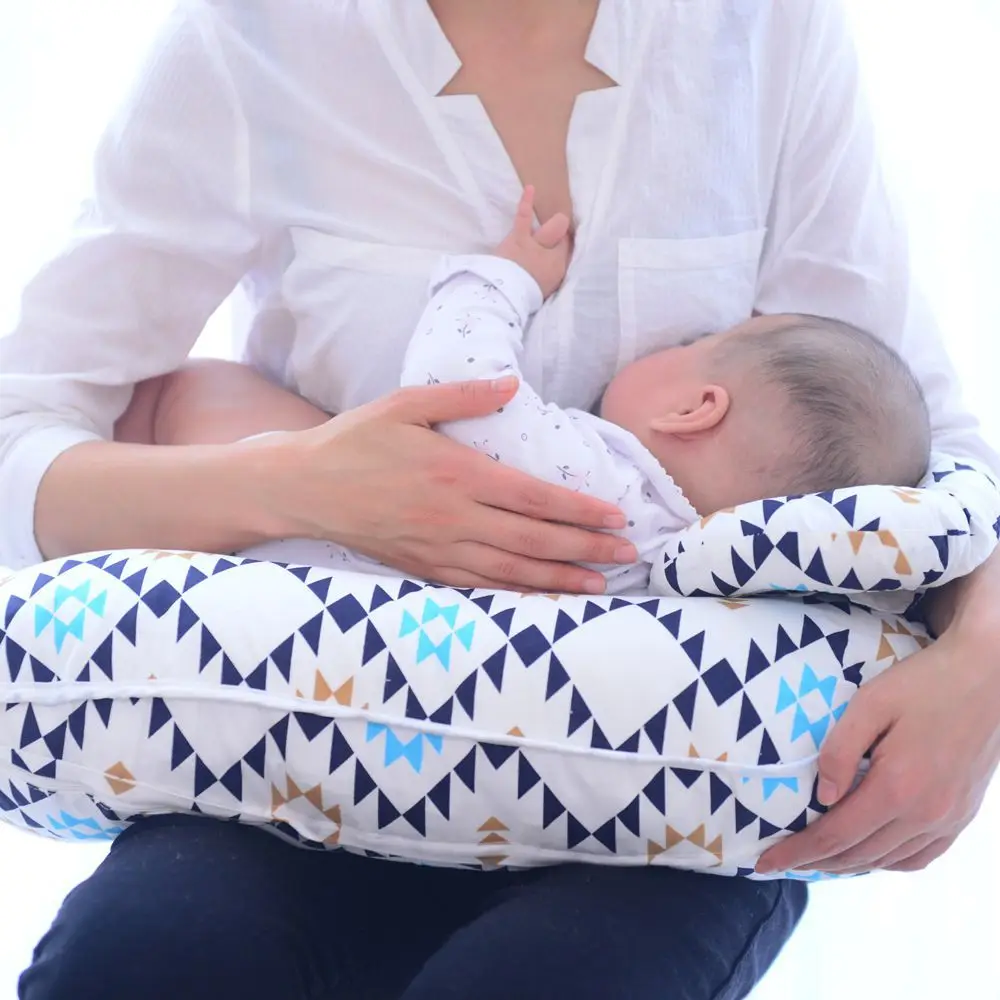 Perawatan Bayi Bantal Bersalin Bayi Menyusui Bantal Bayi Berbentuk U Bayi Baru Lahir Lembut Kapas Feeding Bantal Pinggang