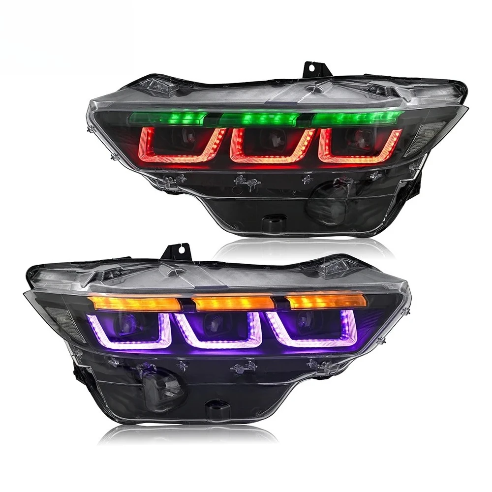 

Daytime Running Lights Variable Color RGB 8000K 12V New LED Headlights Suitable for 2024-2025 Headlights