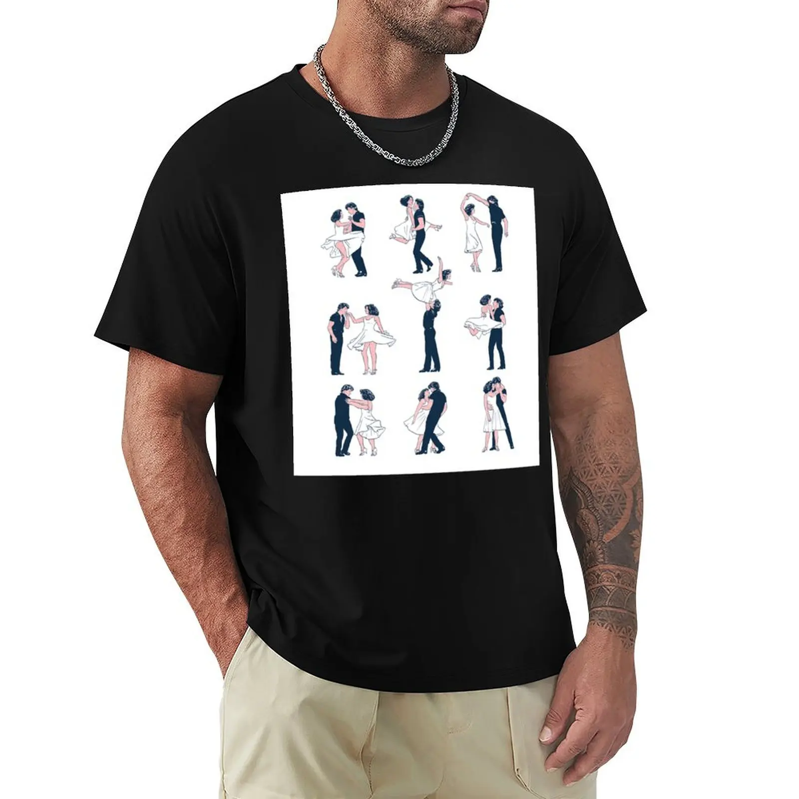 Dirty dancing T-Shirt Regular Fit Plain Tee Shirt