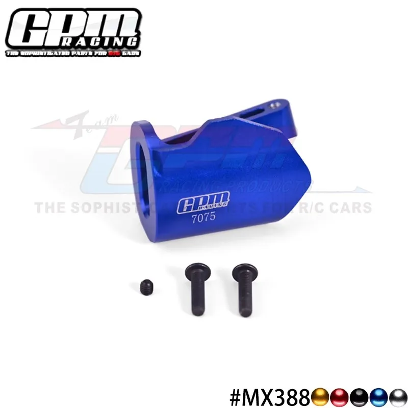 GPM upgrade LOSI-1/4 motorcycle Promoto-MX aluminum alloy 7075 exhaust pipe