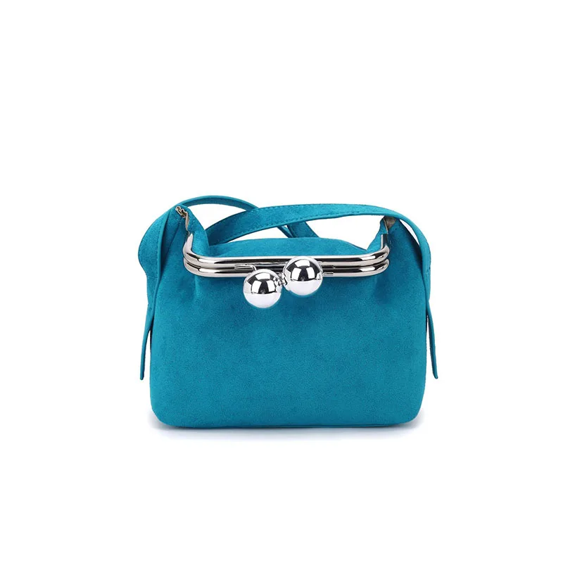 

Women Small Capacity Mini Crossbody Bags Korean Retro Sky Blue Shoulder Bag Ladies Cute Harajuku Wallet Purse Chic