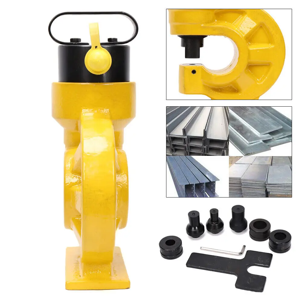 CH-60 الصحافة الهيدروليكية عالية الجودة السائل الصحافة الصفائح المعدنية لكمة 31T آلة التثقيب الهيدروليكية 310KN 3/8 "-3/4"