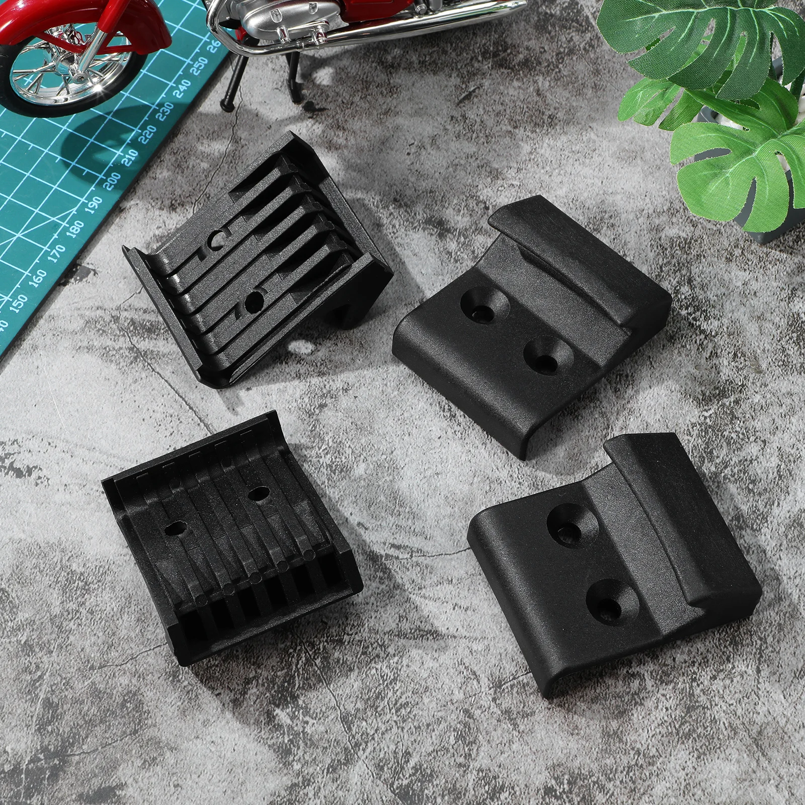 

4 pcs Tire Changer Clamp Jaw Protectors Reinforced Nylon Covers Universal Fit For Car Motorcycle Wheel Tire