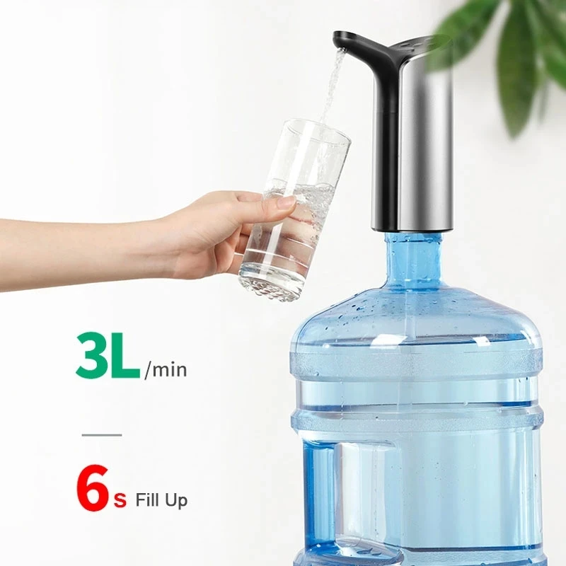 Xiaomi New Smart Automatic Wireless Water Dispenser Pump High Quality USB Rechargeable Gallon Water Pump Portable Drinking Bottl