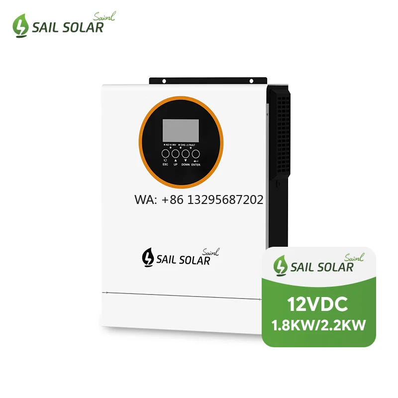 

1.8KW 2.2KW Hybrid Offgrid Solar Inverter 12v Mppt Energy Storage Inverter with Wifi Monitoring