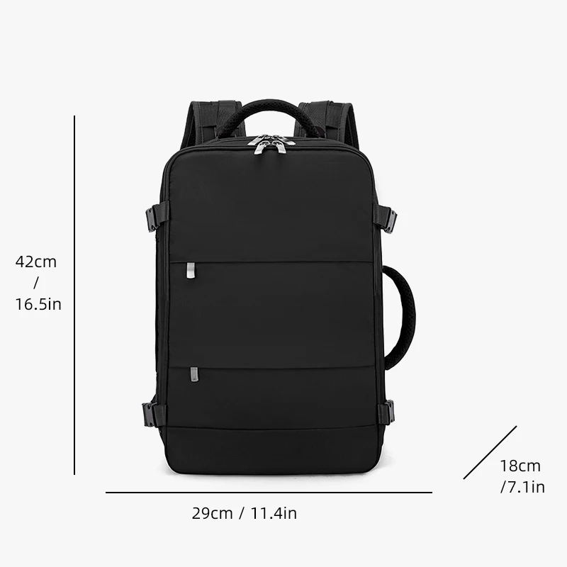 Travel Bag Men's Outdoor Mountaineering Backpack Super Large Capacity Travel Backpack with Shoe Compartment Luggage Bag image 2