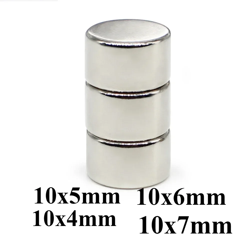 N35 10x4 10X5 10X6 10X7 Magnet customised Superpower Neodymium Nickle strong  modify Search Magnetic Fridge DIY Crafts Aimant