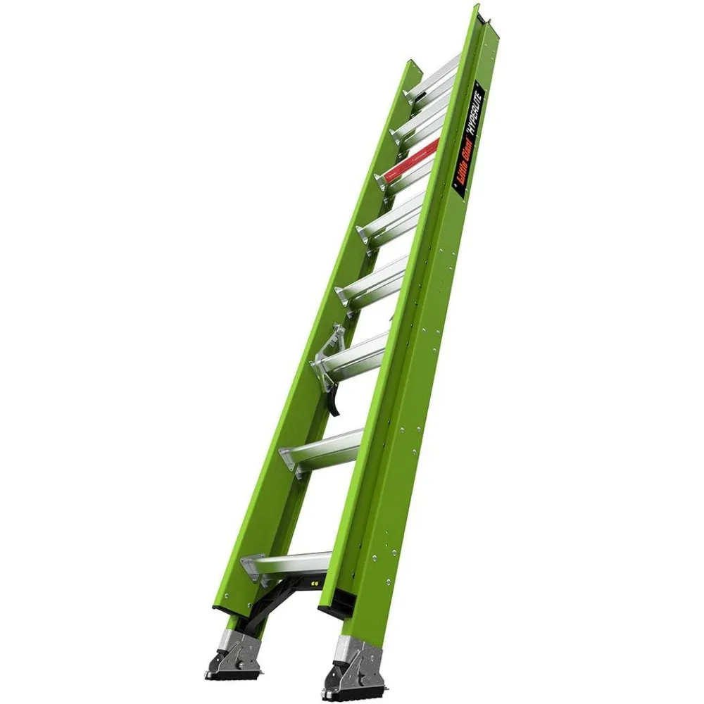 

Ladders, HyperLite, 16', Extension Ladder, Fiberglass, Type 1A, 300 lbs rated (18716), Green