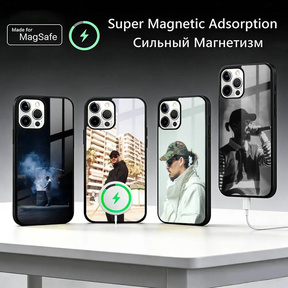 

Singer D-Della-fuente Phone Case For IPhone17 16 15 14 13 12 11 Plus Pro Max Plus Wireless Charger Cover Funda