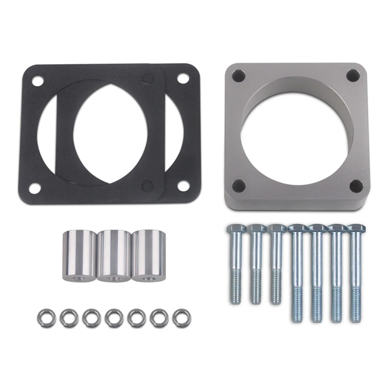 Throttle Body Spacer For 1991-06 Jeep Wrangler TJ YJ LJ Cherokee XJ 2.5L/4.0L Engine 1 Inch Raise Manifold Carb