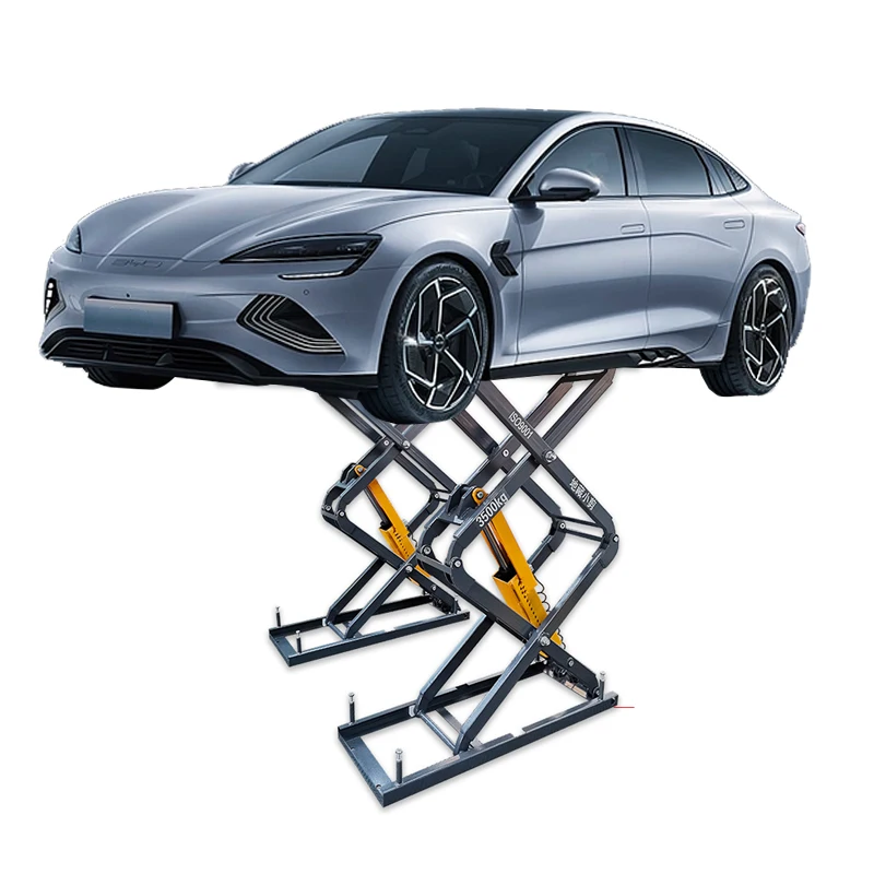 Custom Color Hot Sale 3T Mini Scissor Car Lift Auto Mobile Quick Jack with Factory Price In Ground Car Lift