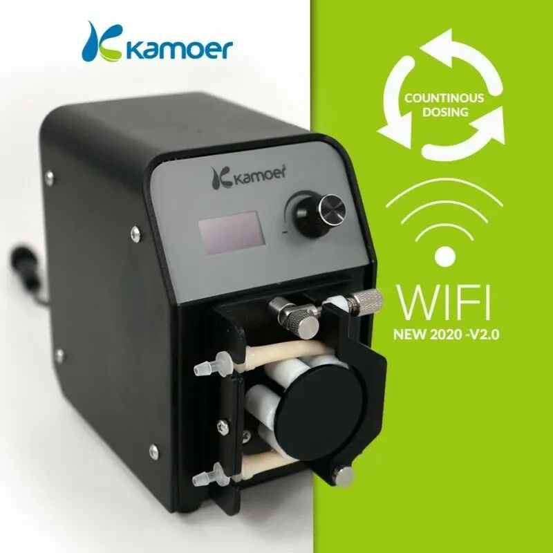 Imagem -02 - Kamoer-bomba de Dosagem Peristáltica Automática para Reef Aquarium Reator de Cálcio Bomba de Circulação Fx-stp Wifi Serviço Contínuo