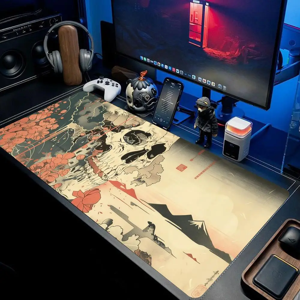 

Japanese Fushi Electronic Anime Large Mouse Pad suitable for desktop large games office desk pad with stitched edges XAXC