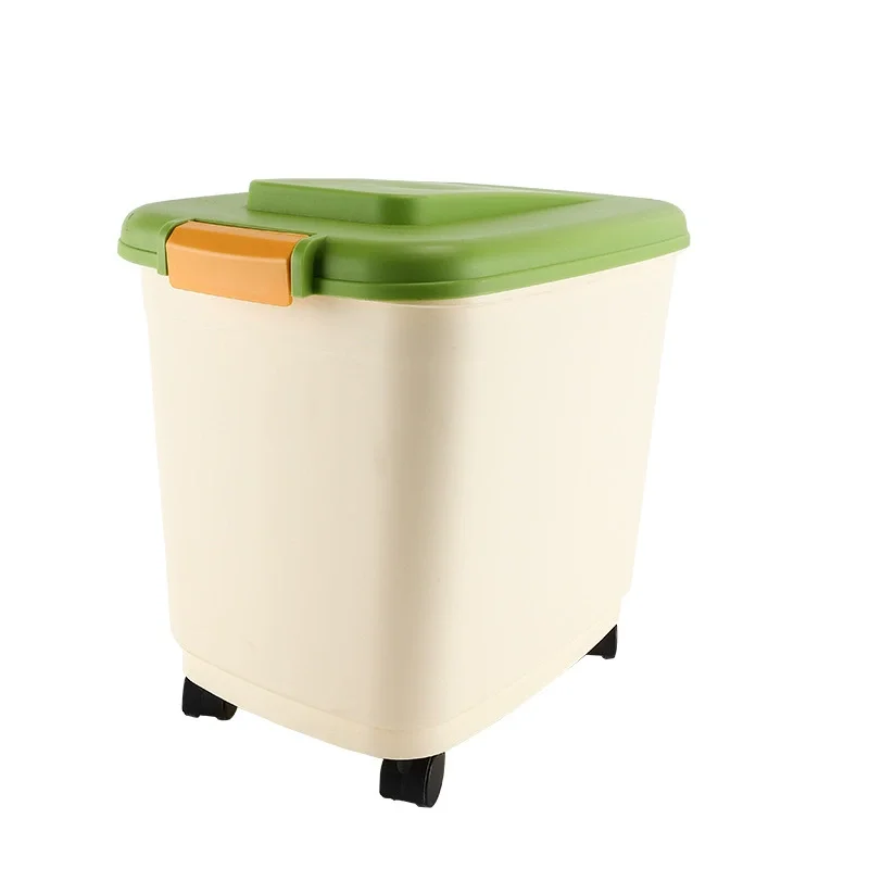 

Pet Grain Storage Barrels Sealed Bucket for Cat Dog Food Storage Boxes Pet Food Containers