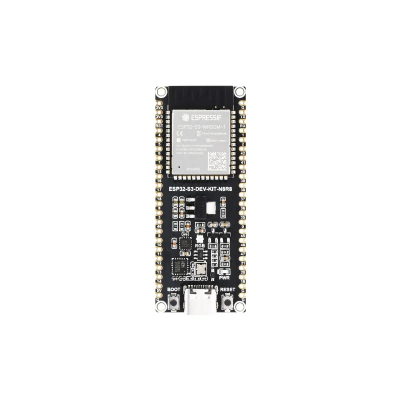 ESP32-S3 Microcontroller 2.4GHz Wi-Fi Development Board 240MHz Dual Core Processor ESP32-S3-WROOM-1-N8R8 Module