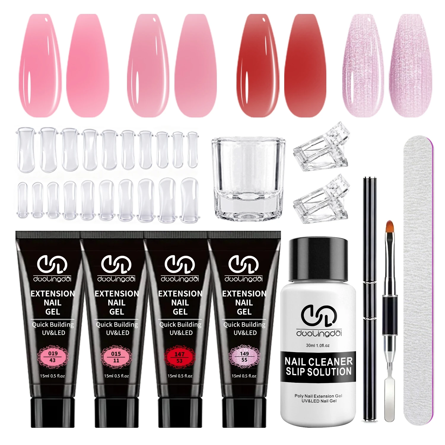 Verlängerungs-Gel-Nagelset, Kl – Nail Extension Form Bewertung und Preis