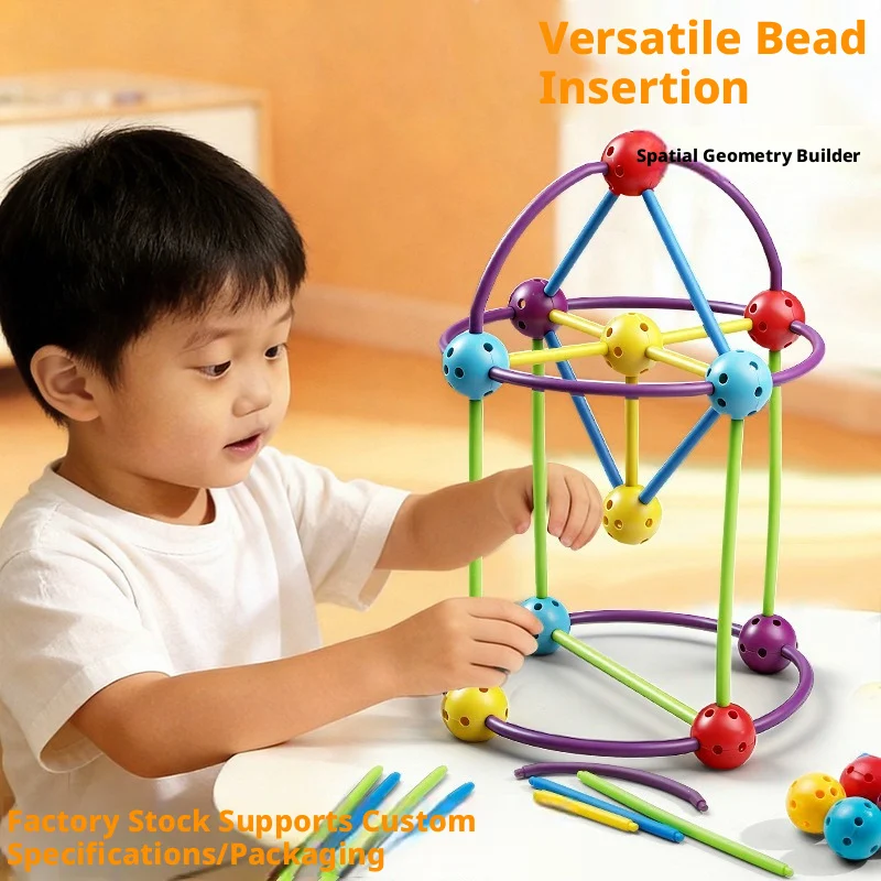 Creative Fort Building Blocks Indoor Toys Kit, DIY Educational Building Solid Geometry Assembled Toys, Parent-child Games Gift