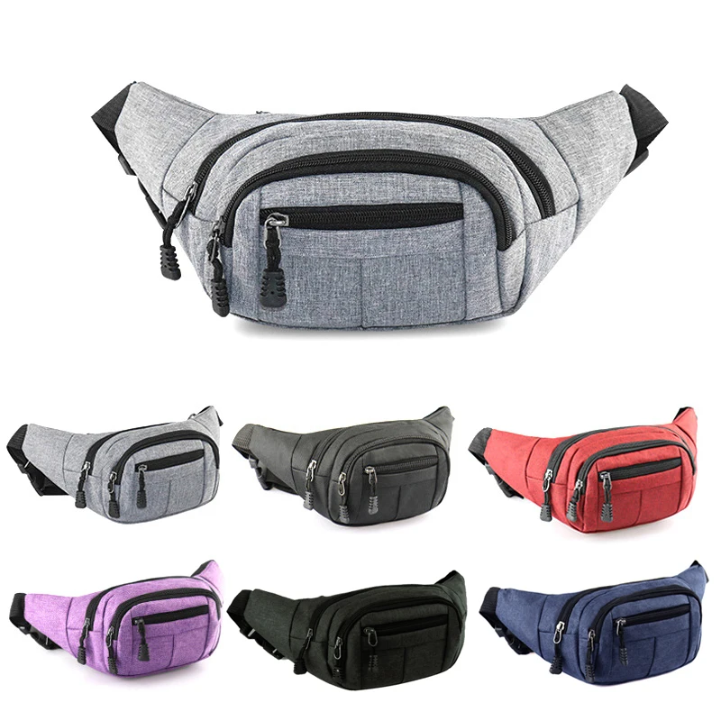 Fashion Waist Bag Hip Belly Banana Bum Chest Belt Waist Pack Pouch For Men Women Shoulder Bag For Outdoor Sports Wallet Purse