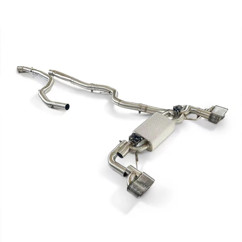 High-performance stainless steel exhaust Used for BMW 325/330 G20/G28 2.0T B48 2020-2023 intelligent valve exhaust system