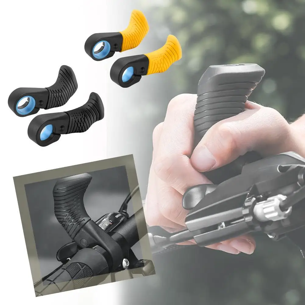 

MTB Bar Ends Mountain Bike Ergonomic Auxiliary Handlebar Cycling Thumb Rest Horn Handle Grips Bike Multicolor Accessories
