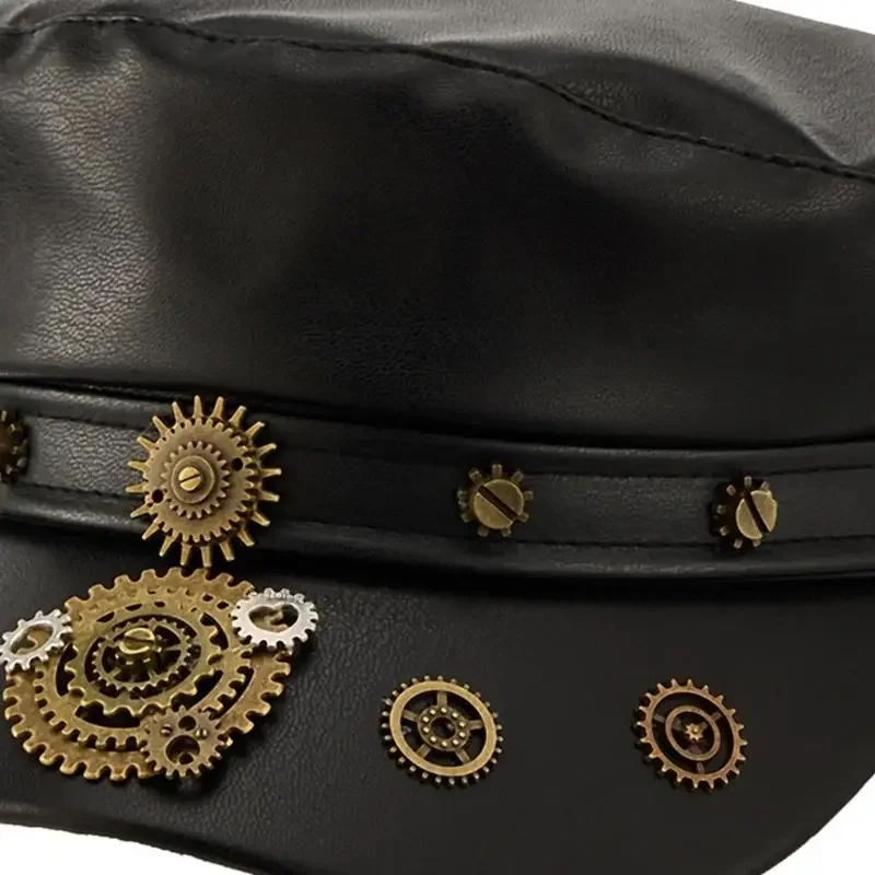 Cappello da pittore giapponese Steampunk Harajuku Cappello da tassista britannico per cappello alla autunno inverno da ogni