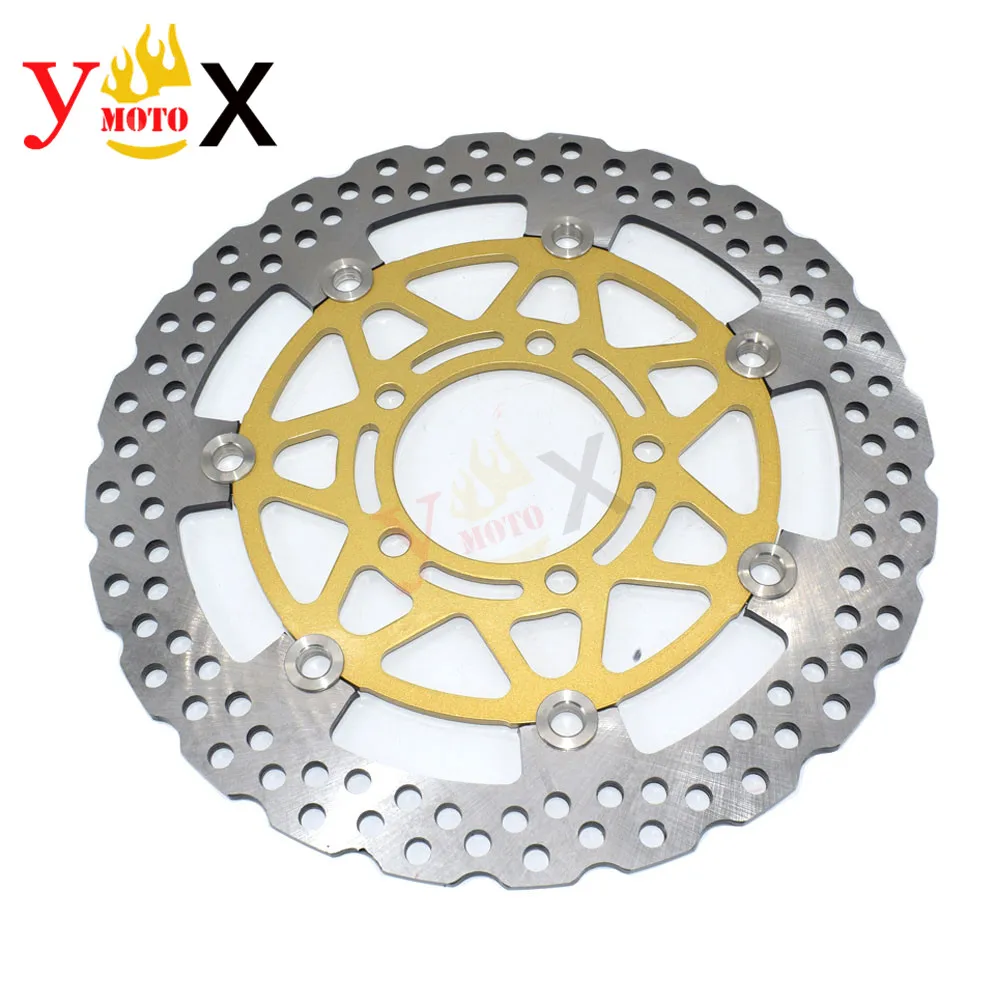 ZX-6R 05-12 Motorcycle Front Floating Brake Disc Disk Rotor For KAWASAKI ZX6R ZX 636 2005-08 ZX10R Z750 Z750R 11-12 Z1000 07-09