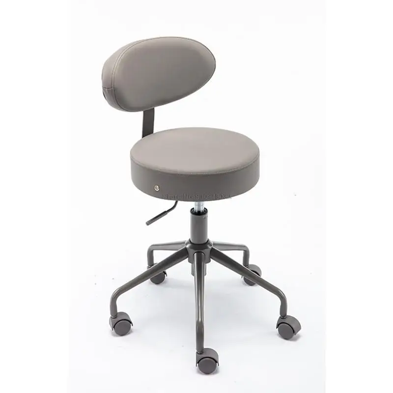 Adjustable Rolling Dental Stool Ergonomic Heavy-Duty Chair with Wheels for Beauty Salon Massage Dental Clinic Office Home Spa