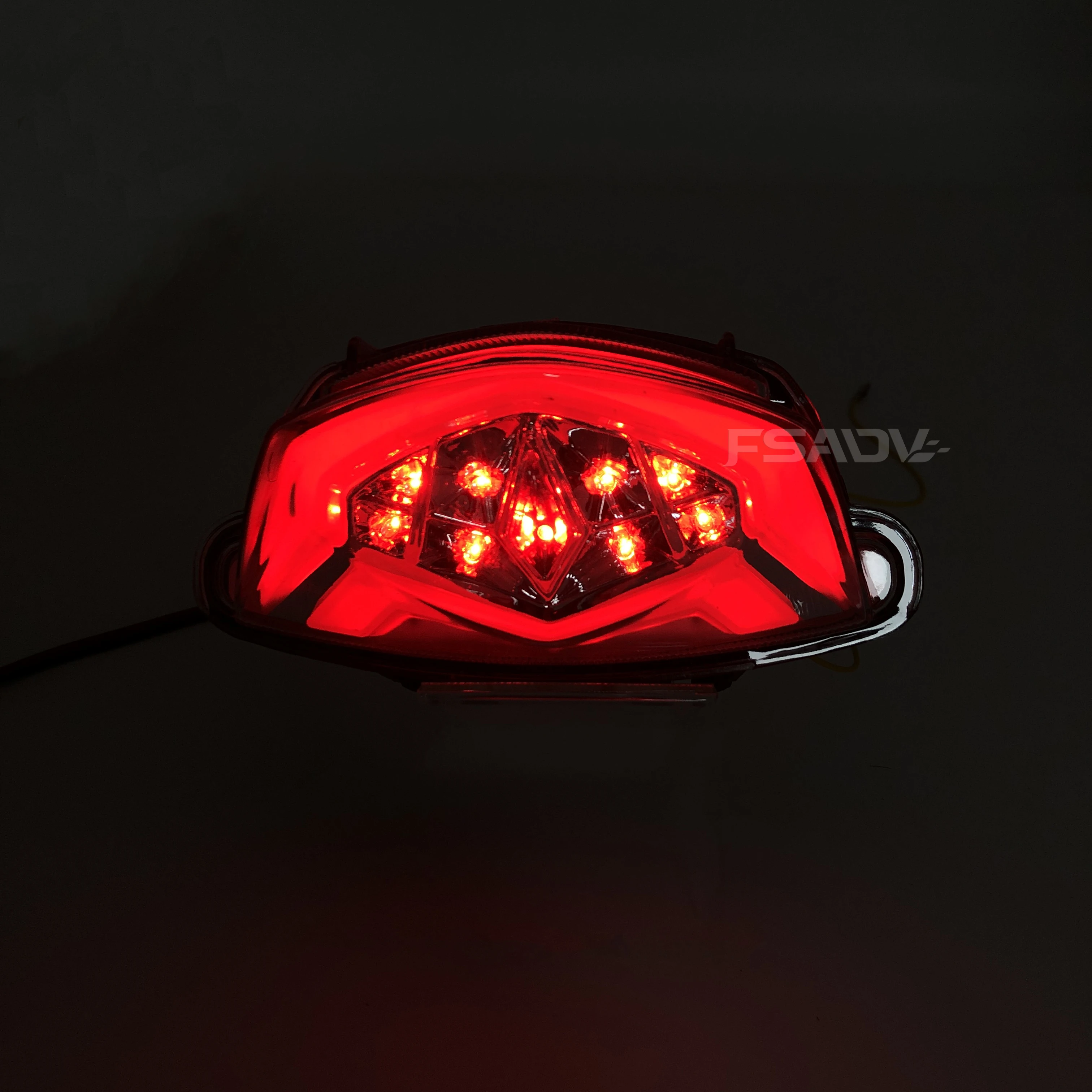 Fit For Suzuki GSX-S750 GSXS 750 GSX S750 2017-2023 2021 2022 Motorcycle Rear Tail Light Brake Turn Signals Integrated LED Light